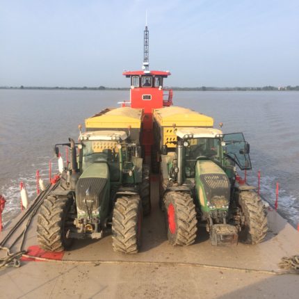 Transport de tracteurs