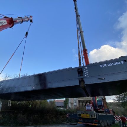 Grutage du bateau