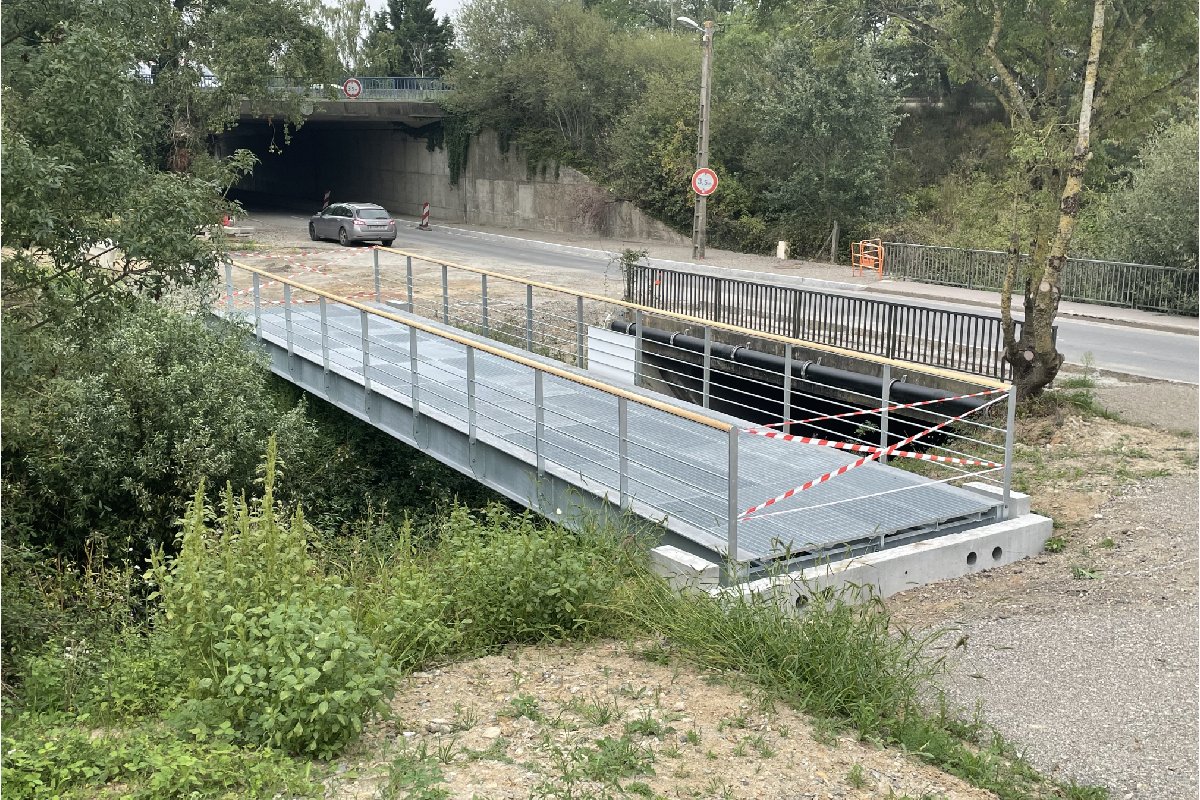 Première passerelle