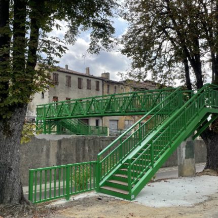 Vue d’ensemble de la passerelle