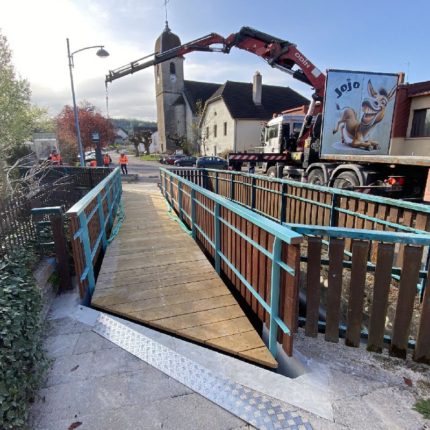 Vue d'ensemble de la passerelle