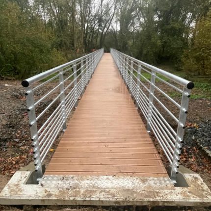 Platelage en composite bois polymère