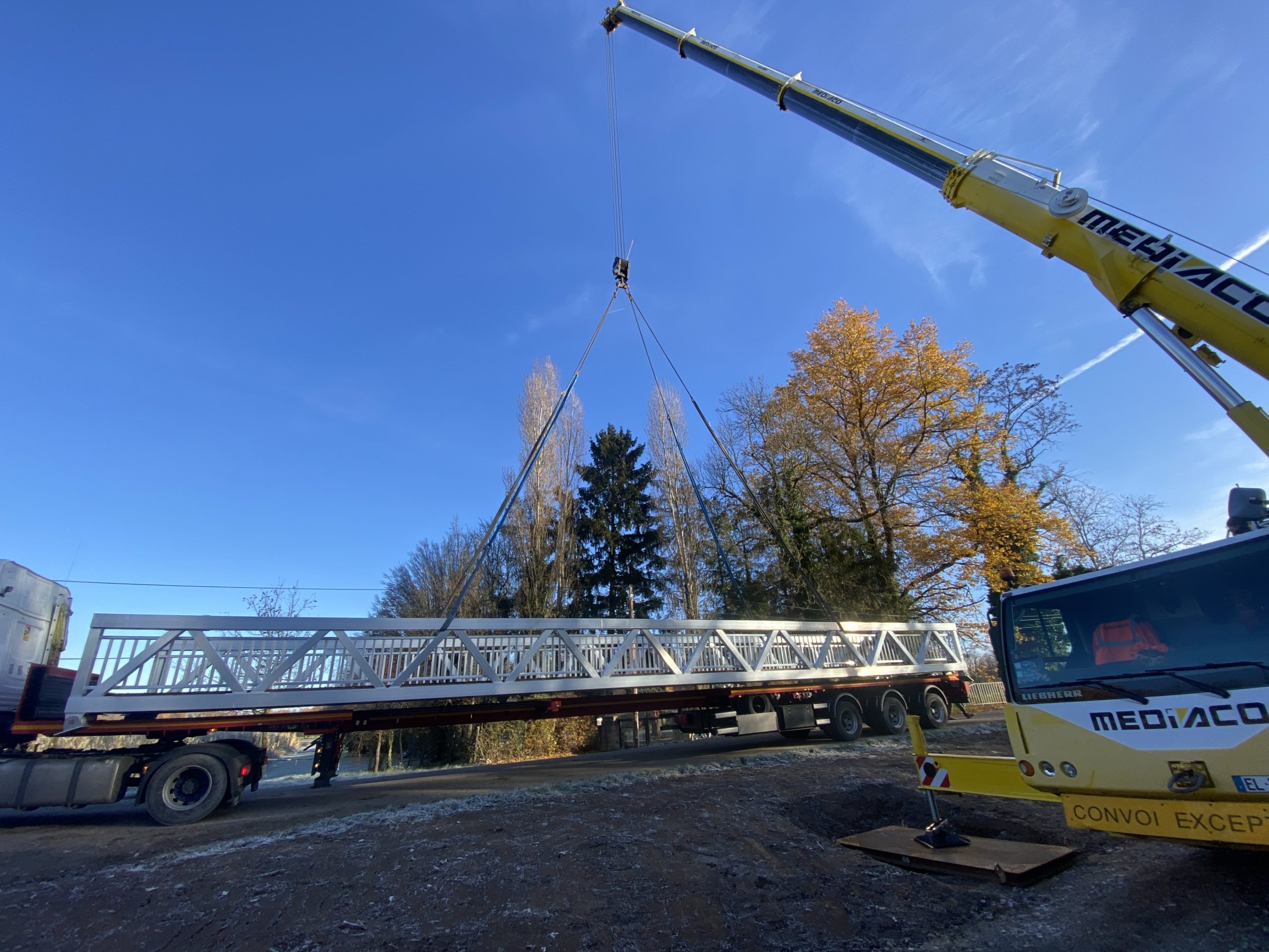 Vue d'ensemble de la passerelle