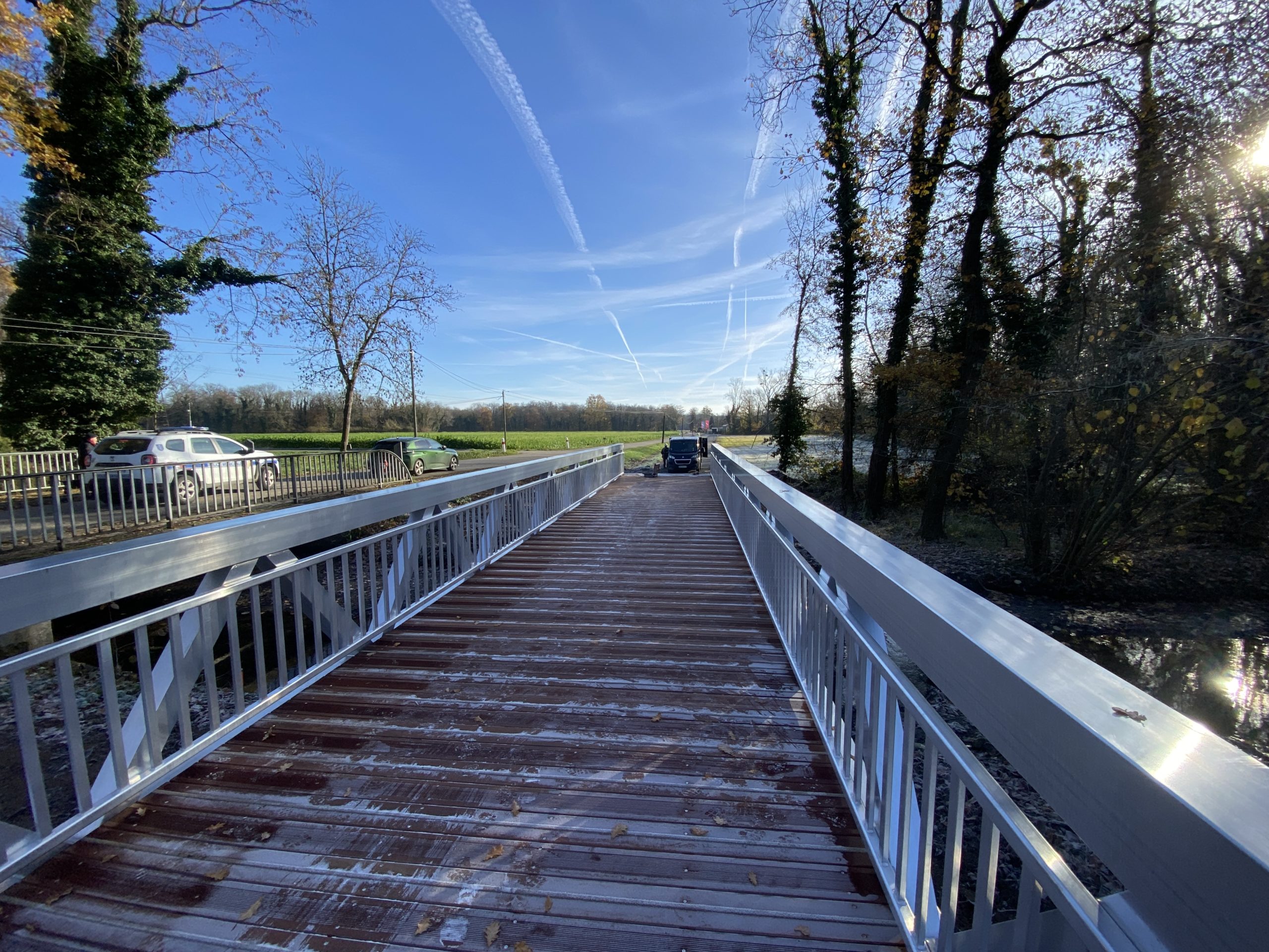 Passerelle piétonne et cyclable – Herlisheim (67)