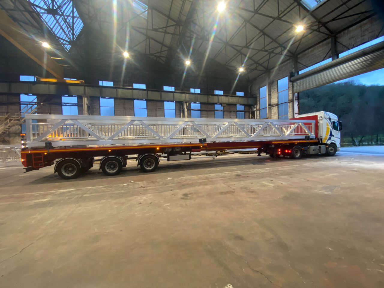 Vue d'ensemble de la passerelle