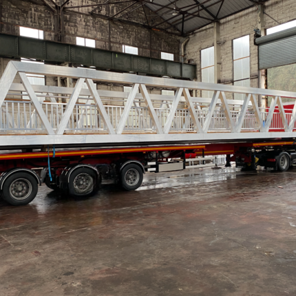 Transport de la passerelle
