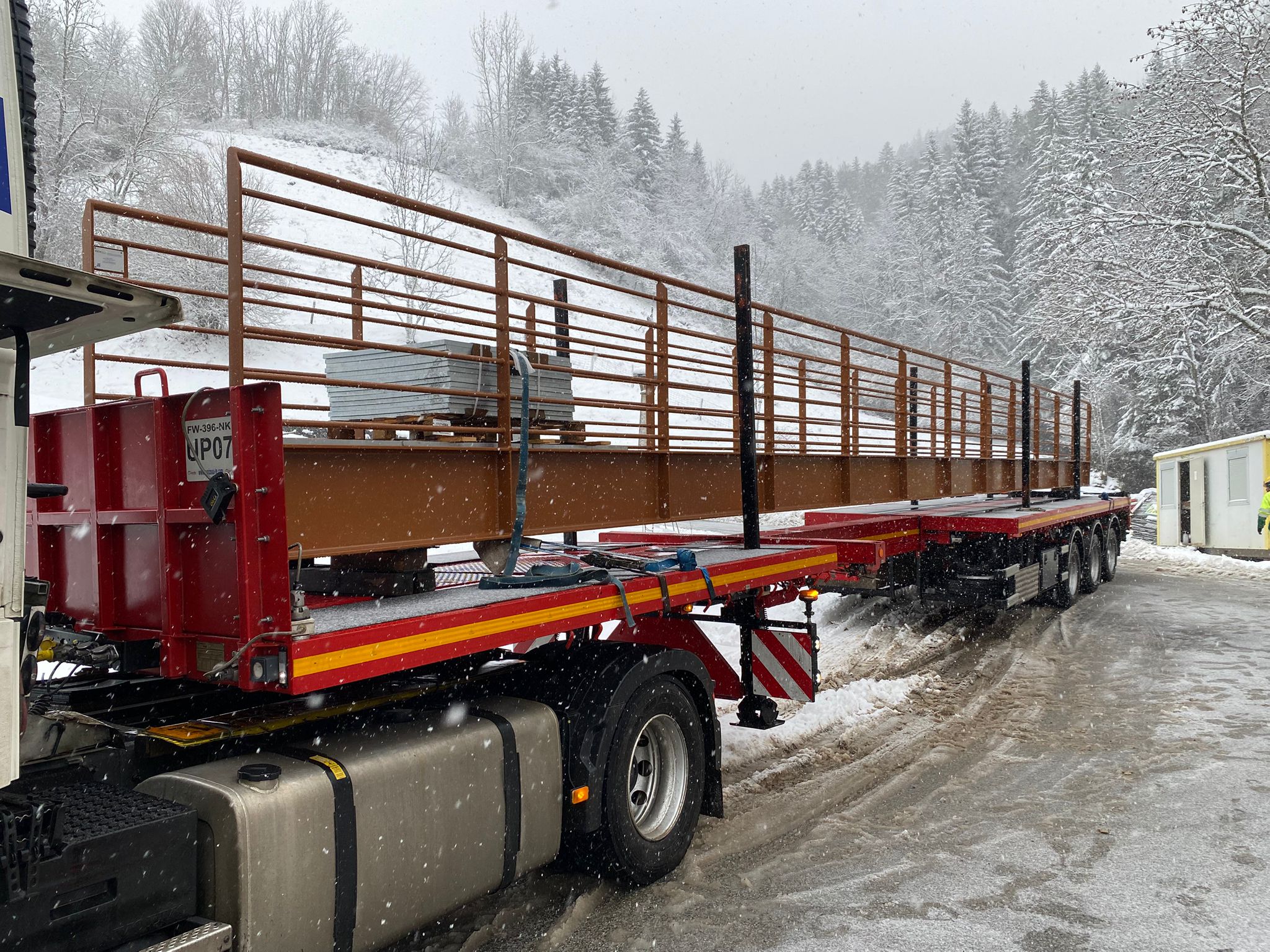 Vue d'ensemble de la passerelle