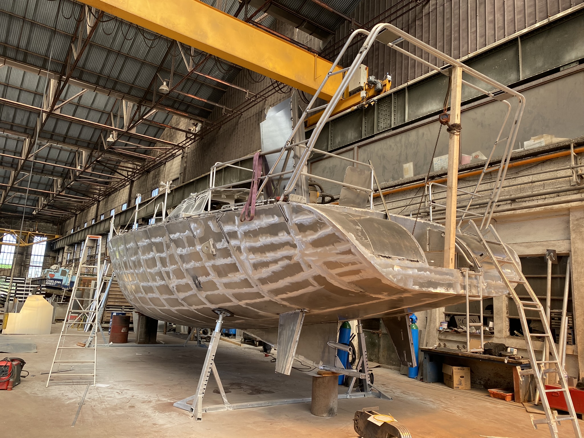 Vue d'ensemble de la coque