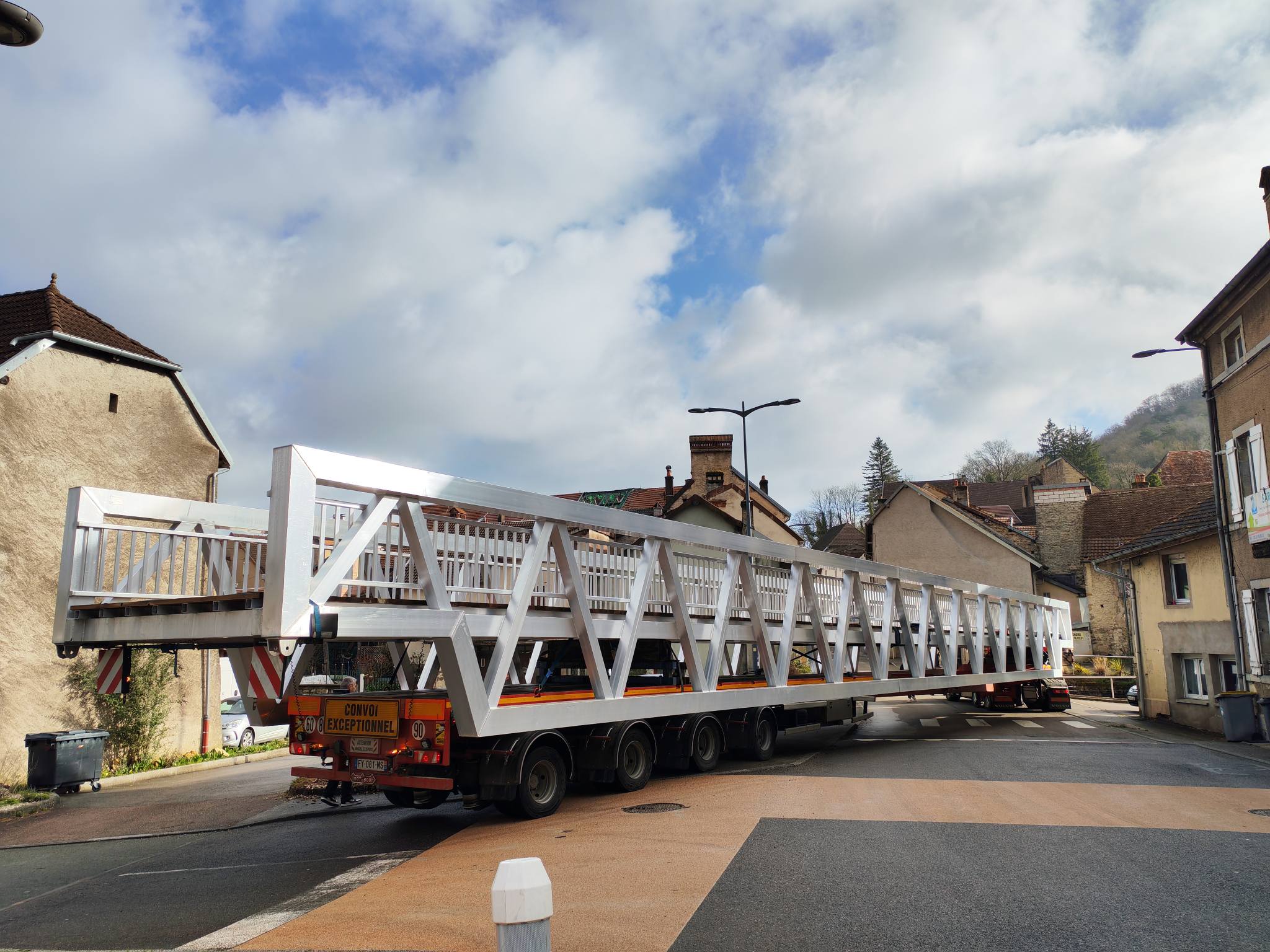 Garde-corps par barreaudage vertical