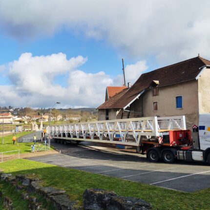 Transport de la passerelle