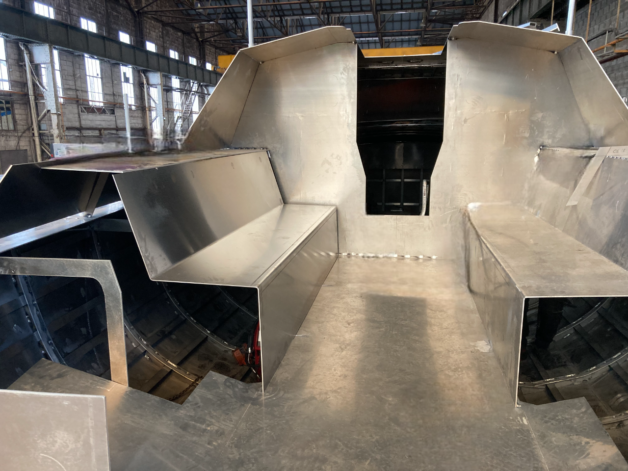 Intérieur de la coque