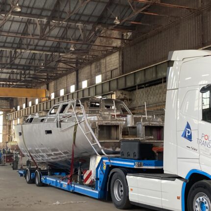 Transport de la coque