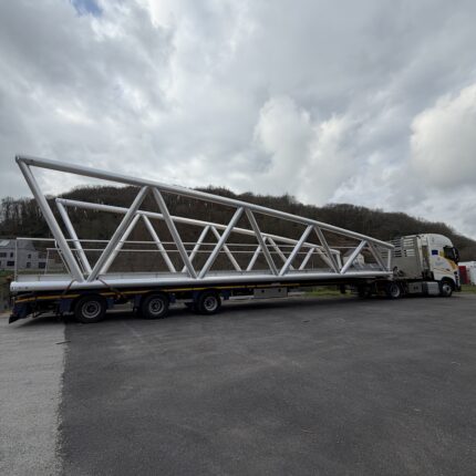 Transport de la passerelle