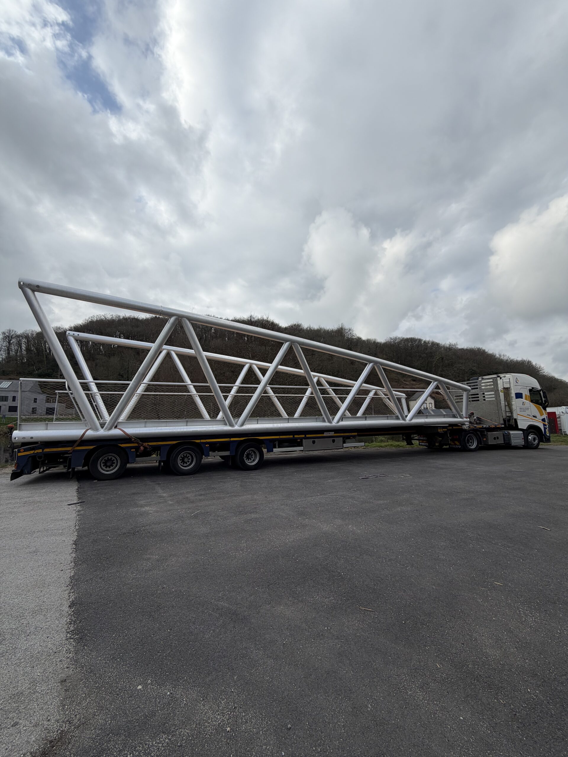 Transport de la passerelle