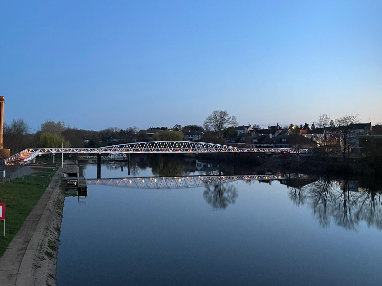 Passerelle piétonne et cyclable – La Suze-Sur-Sarthe (72)
