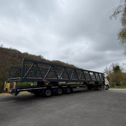 Transport de la passerelle