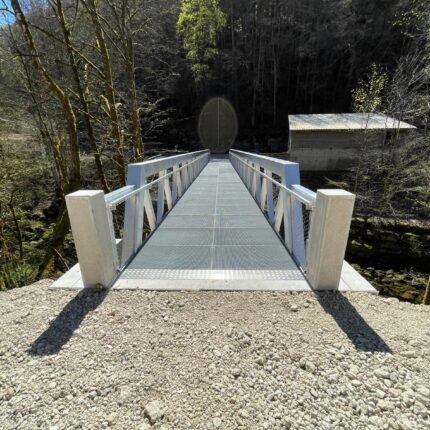 Platelage caillebotis acier galvanisé maille 19 mm x 19 mm