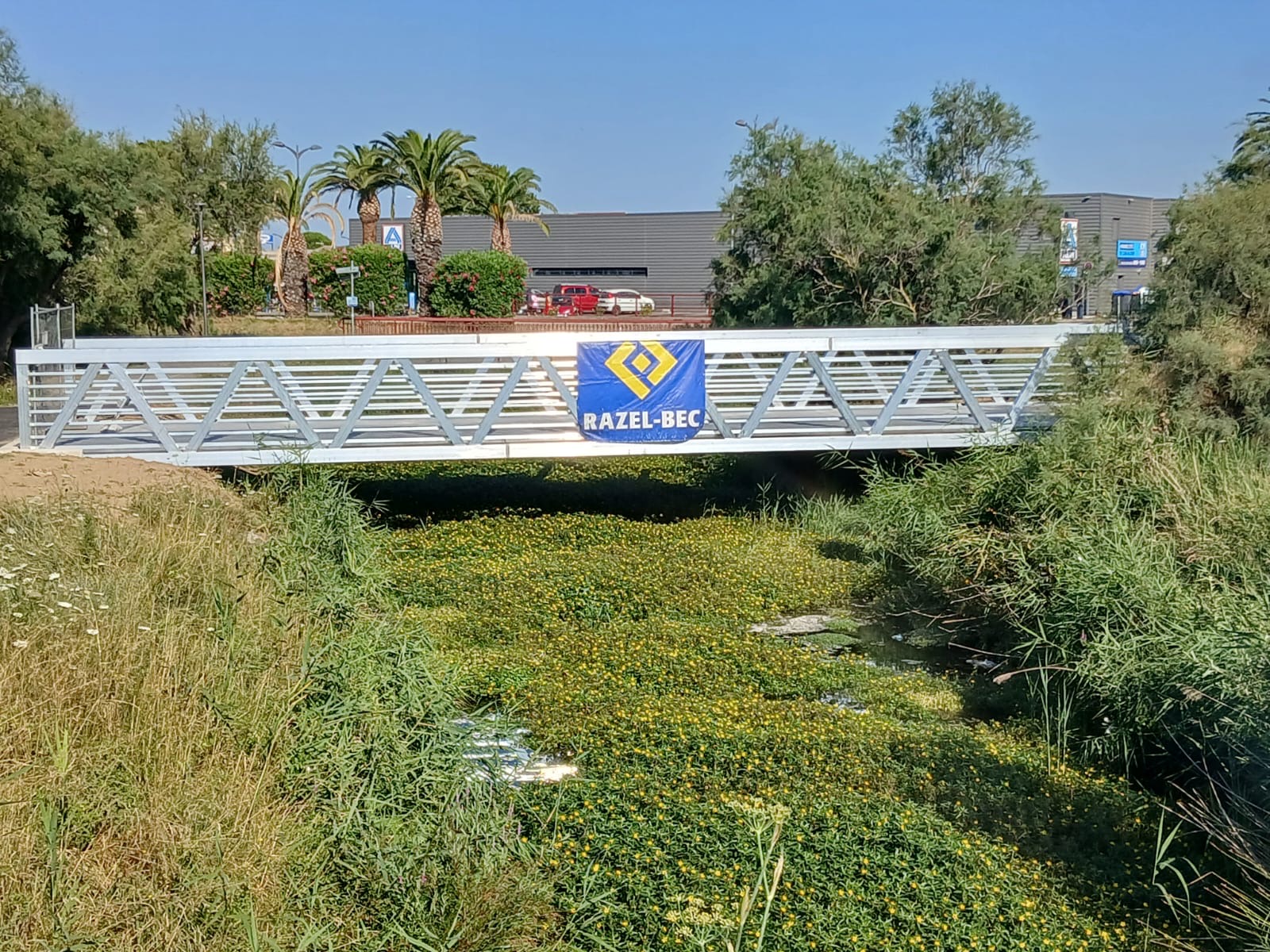 Passerelle piétonne et cyclable – Sainte-Marie-La-Mer (66)